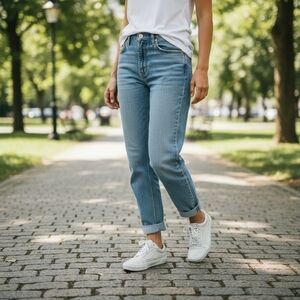 VANS Old Skool Reissue White Leather Sneakers Sport Skateboarding Sneakers Shoes